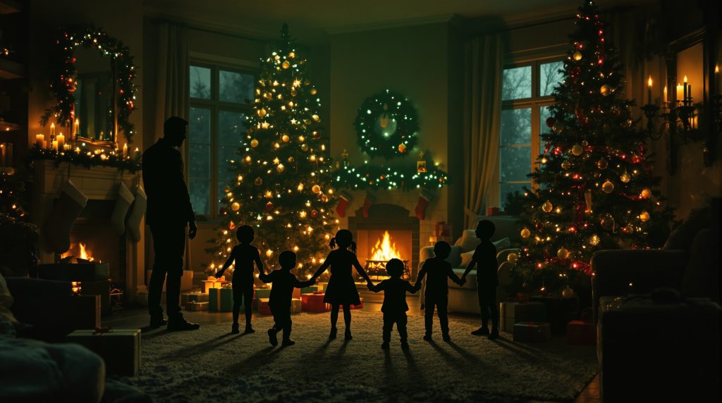 Besetzung von Weihnachten zu Hause